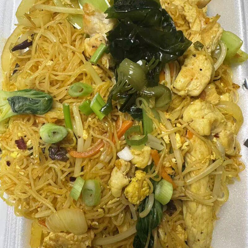 Lunch Singapore Mei fun style
